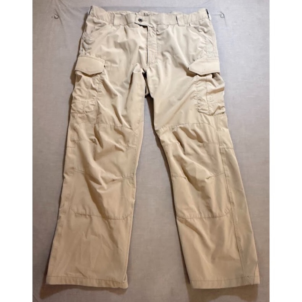 5.11 Tactical Pants Mens 40 Beige Straight Cargo Pocket Light Weight Men 40x30.